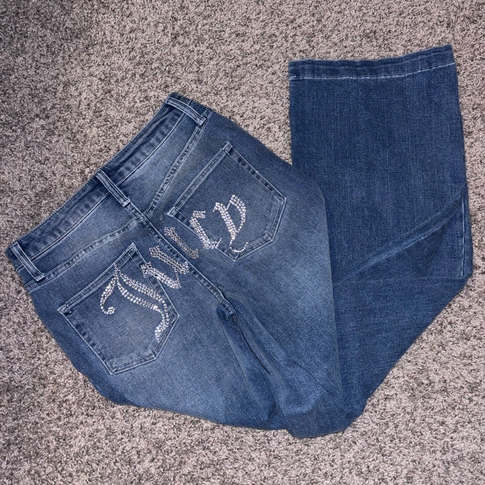 Juicy Couture Dark Blue Denim Pants